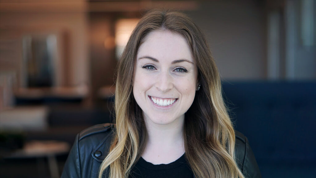 Porträtt av keynotetalaren Rachel Tobac