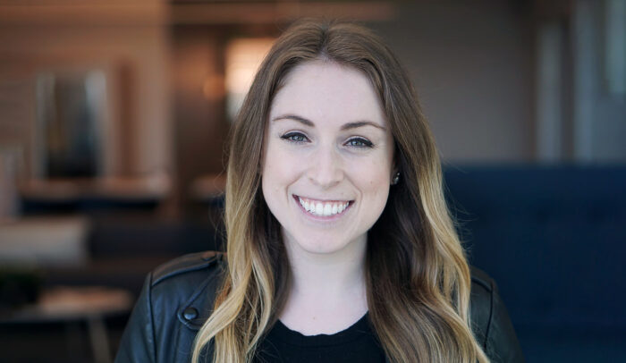 Porträtt av keynotetalaren Rachel Tobac